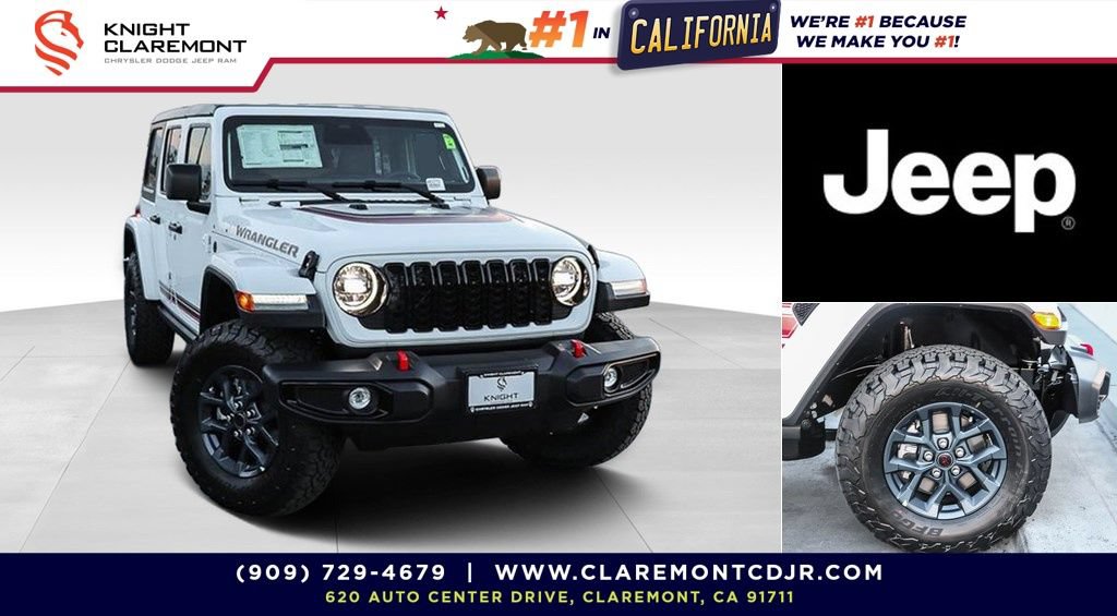 New 2026 Jeep Wrangler Unlimited Sport w/ Dual Top Group AWD/4WD 360° Tour