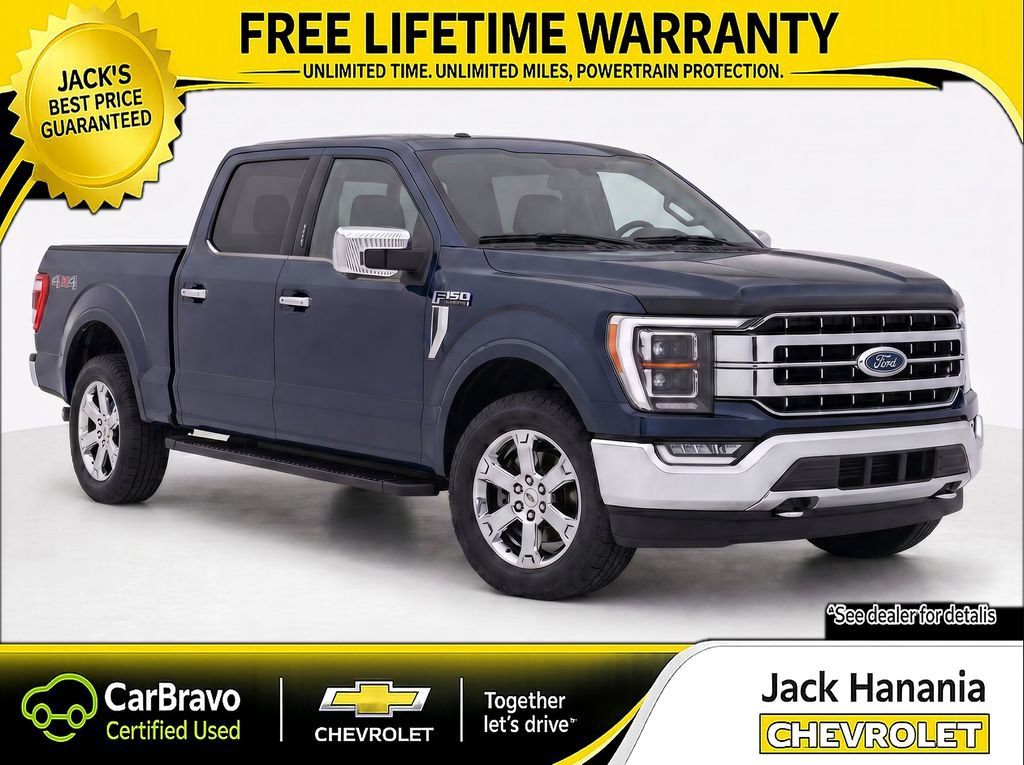 Used 2021 Ford F150 Lariat w/ Equipment Group 502A High AWD/4WD image 1