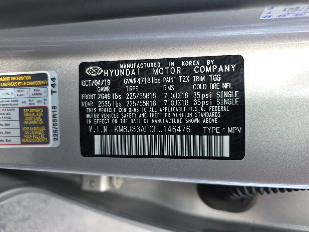 Used 2020 Hyundai Tucson SEL w/ Cargo Package FWD image 32