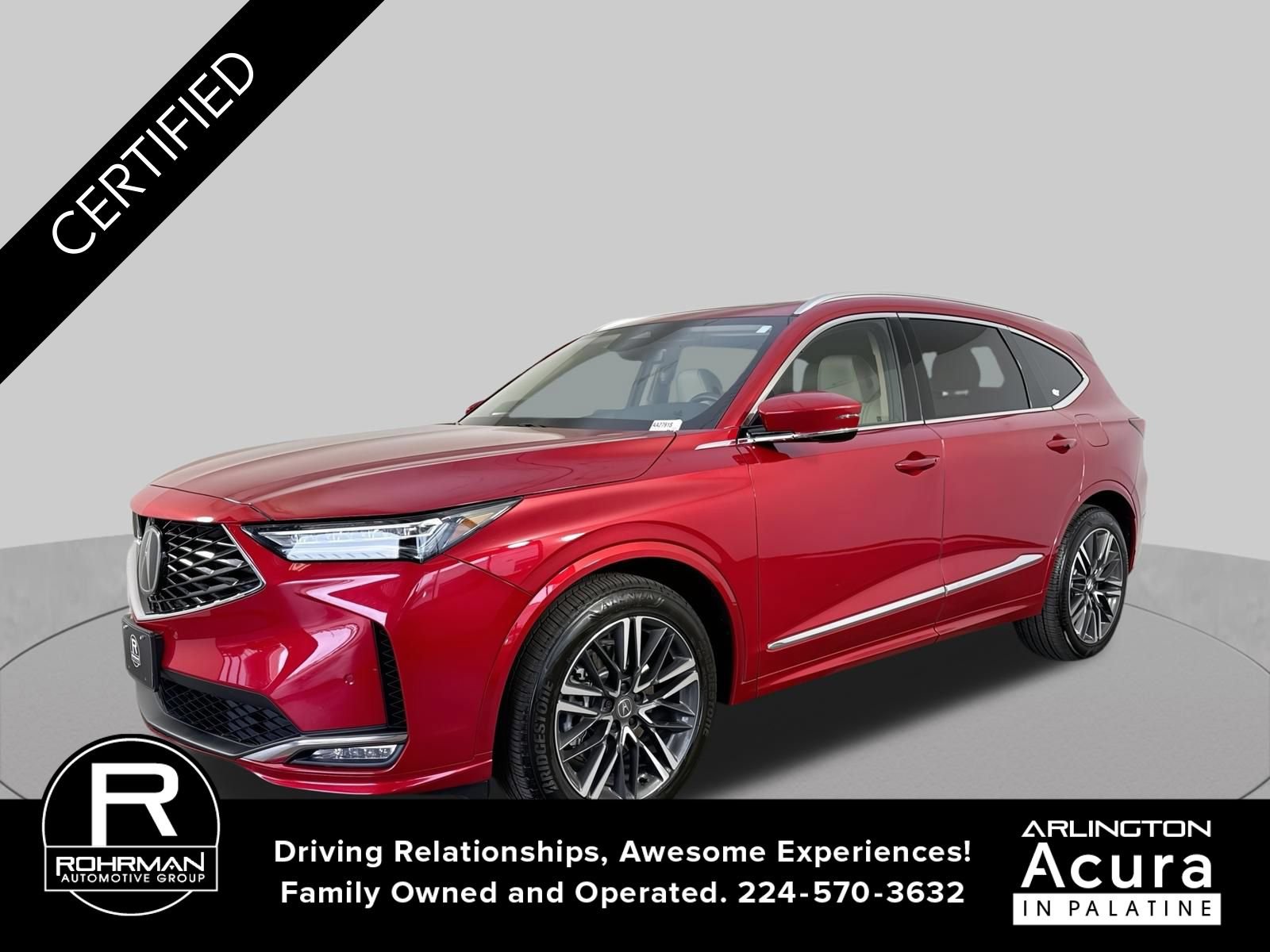 Certified 2026 Acura MDX w/ Advance Package