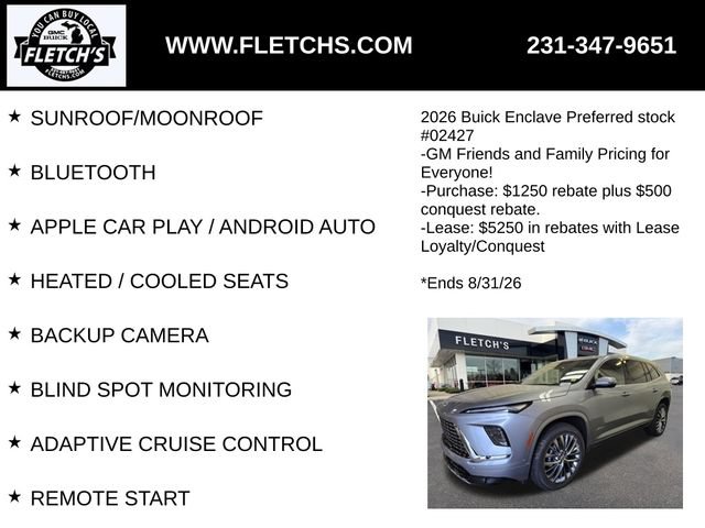 New 2026 Buick Enclave Avenir w/ Super Cruise Package AWD/4WD video 2