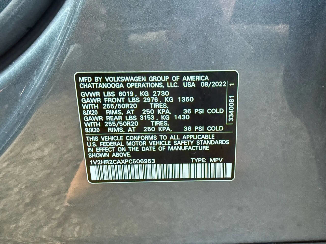 Used 2023 Volkswagen Atlas SE image 33