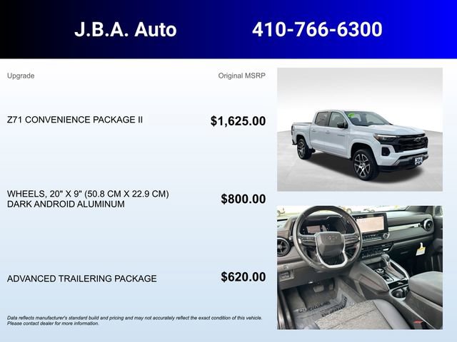 Certified 2023 Chevrolet Colorado Z71 w/ Z71 Convenience Package 2 image 5