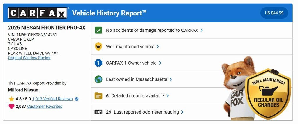 Certified 2025 Nissan Frontier PRO-4X image 26