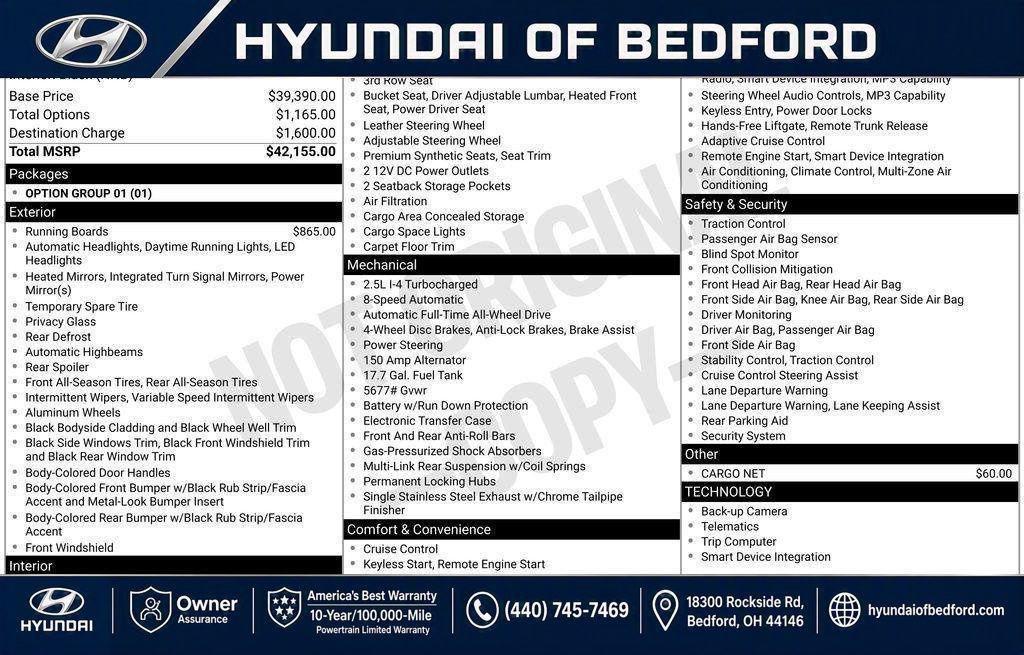 New 2026 Hyundai Santa Fe SEL AWD/4WD image 32