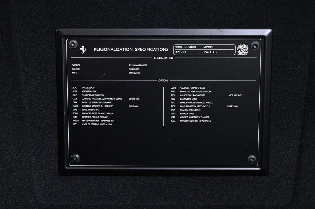 Used 2025 Ferrari 296 GTB image 25