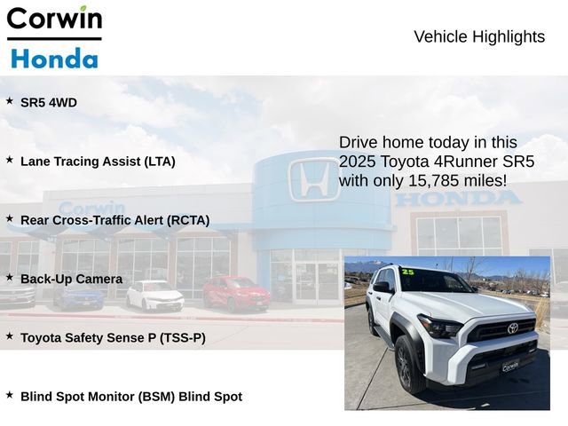 Used 2025 Toyota 4Runner SR5 image 6