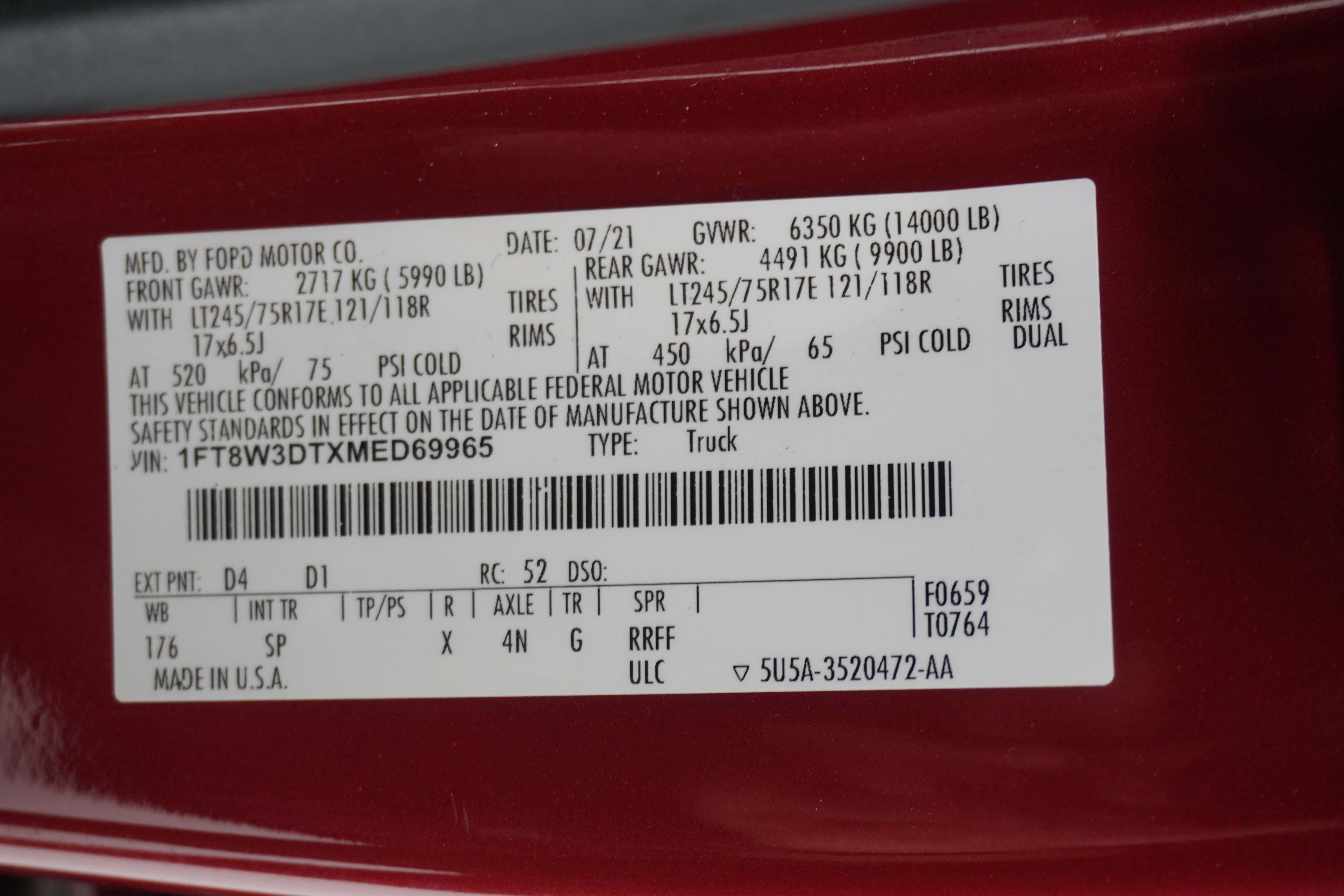 Used 2021 Ford F350 King Ranch w/ King Ranch Ultimate Package image 40