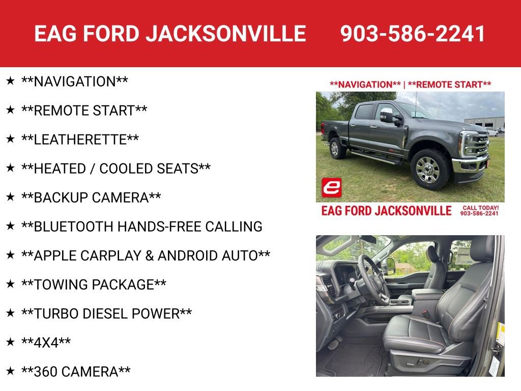 New 2026 Ford F250 Lariat w/ Lariat Premium Package AWD/4WD image 4