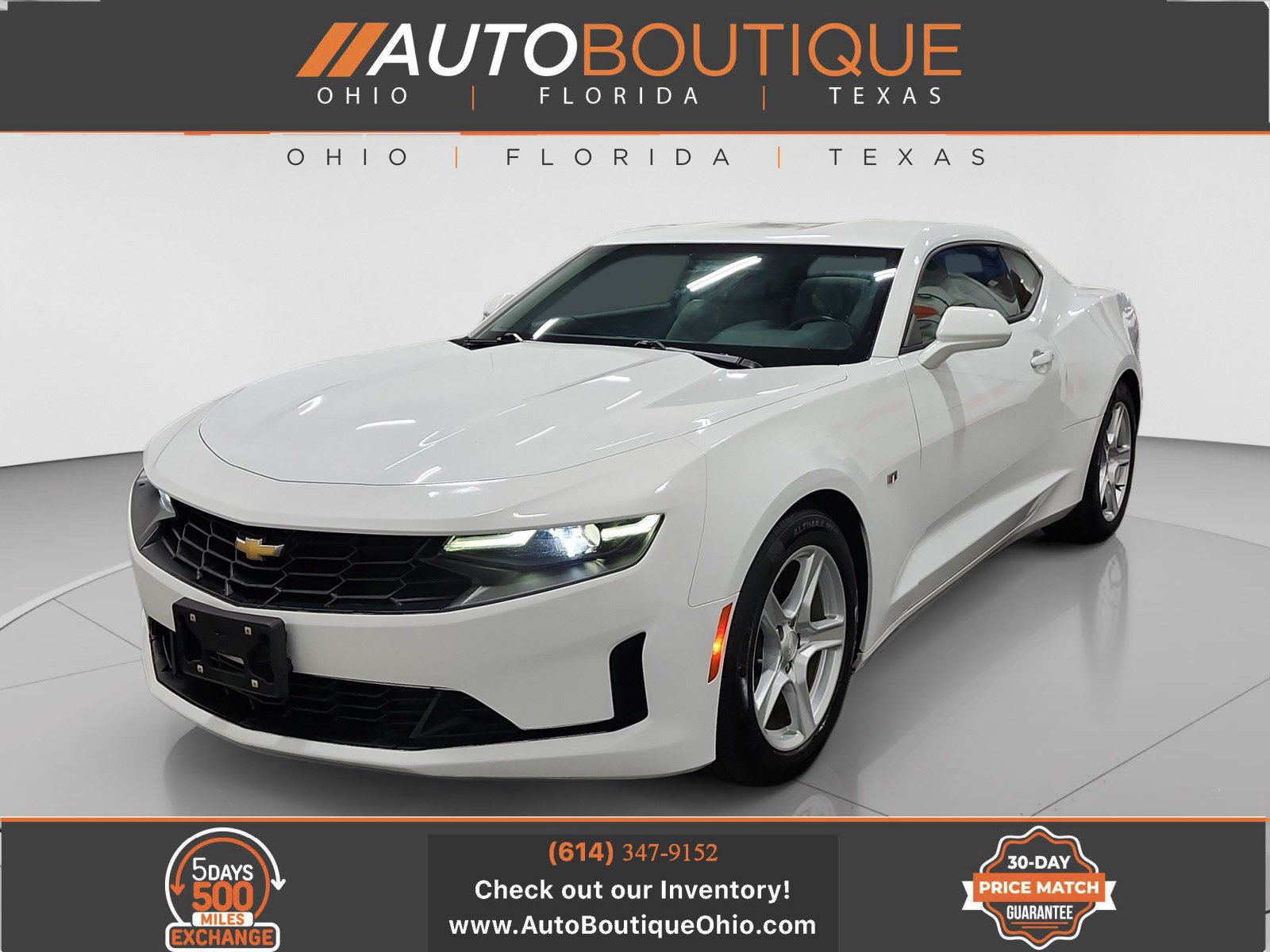 Used 2020 Chevrolet Camaro LT RWD image 1