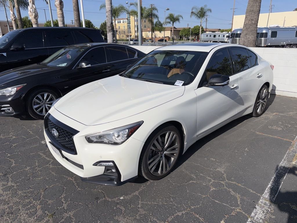 Certified 2023 INFINITI Q50 Sensory image 1