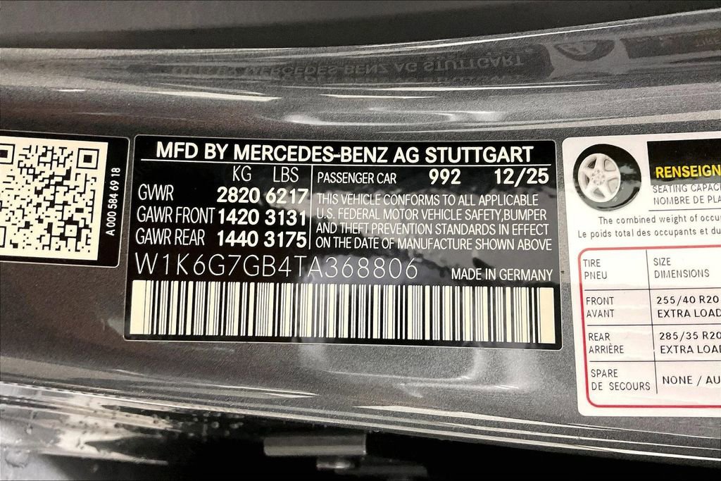 New 2026 Mercedes-Benz S 580 4MATIC Sedan image 12