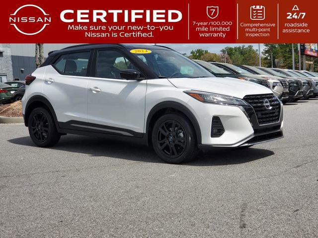 Certified 2024 Nissan Kicks SR w/ SR Premium Package