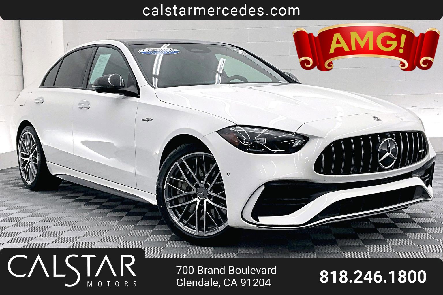 Certified 2023 Mercedes-Benz C 43 AMG 4MATIC Sedan image 1
