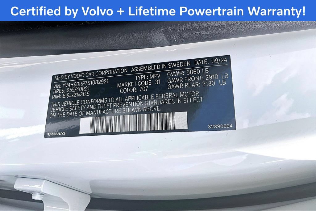Used 2025 Volvo XC60 T8 Polestar AWD/4WD image 45