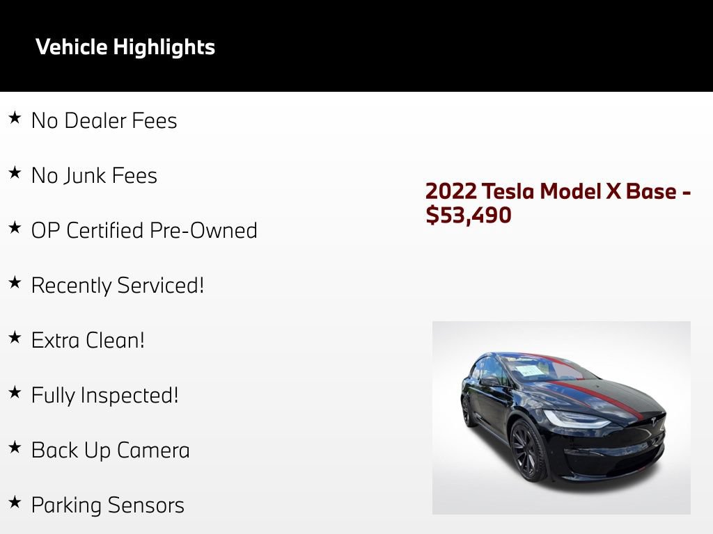 Used 2022 Tesla Model X AWD/4WD image 60