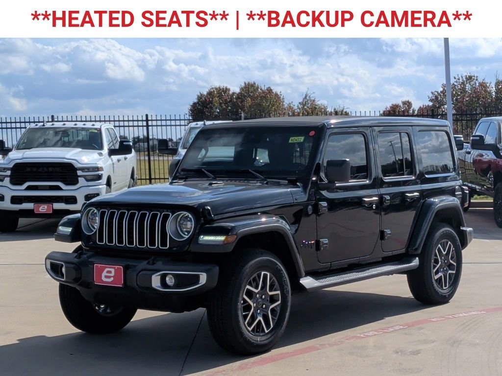 New 2025 Jeep Wrangler Unlimited Sahara w/ Safety Group AWD/4WD image 3