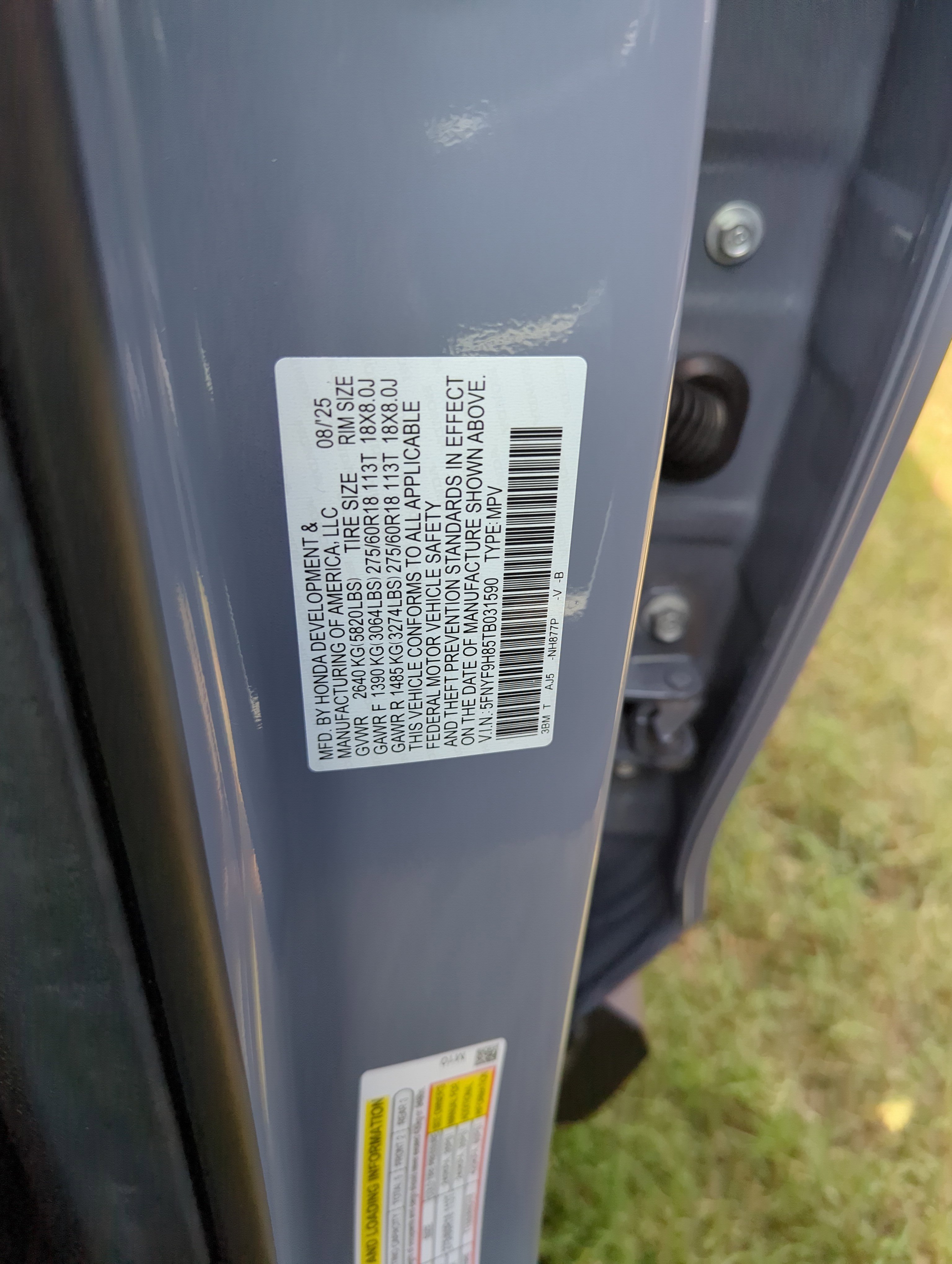 New 2026 Honda Passport TrailSport Elite image 30
