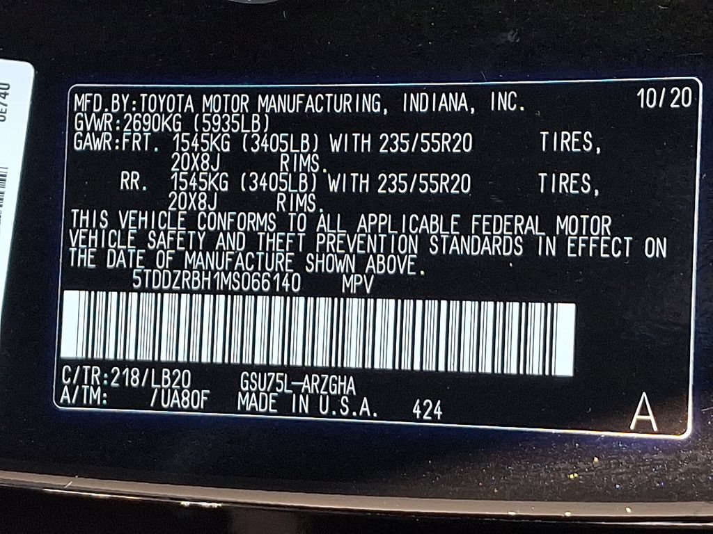 Used 2021 Toyota Highlander Limited AWD/4WD image 28