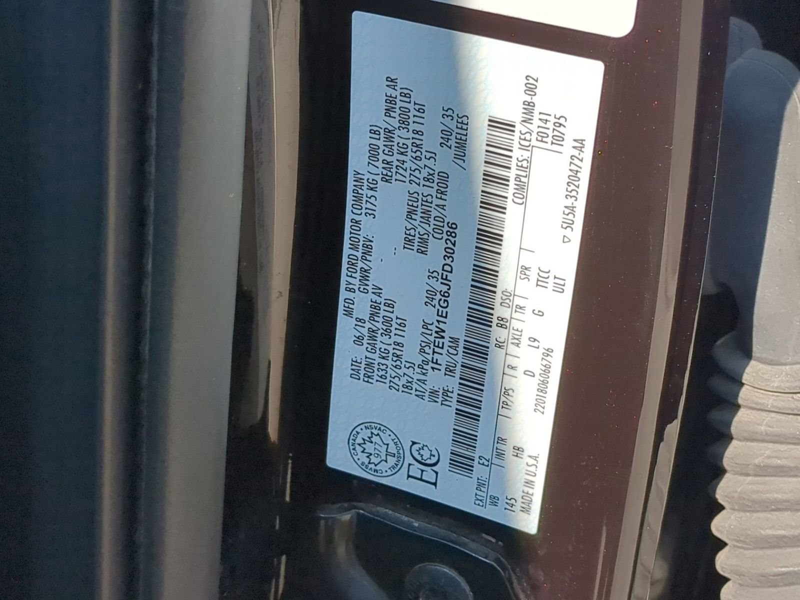 Used 2018 Ford F150 Lariat w/ Equipment Group 502A Luxury image 46