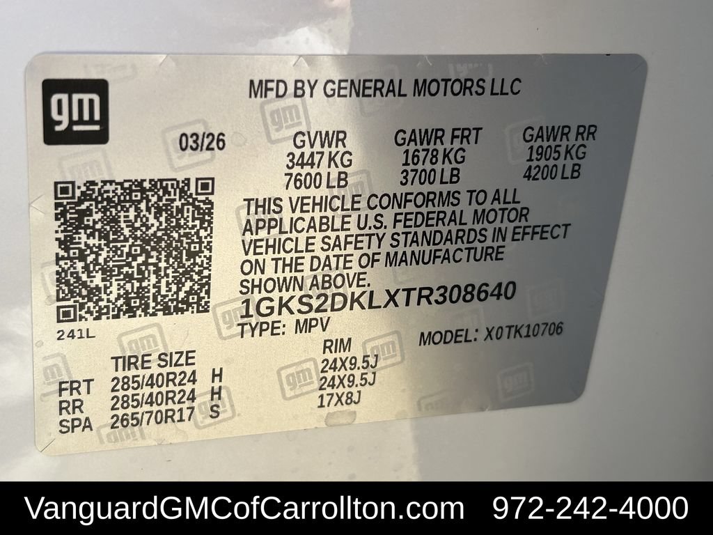New 2026 GMC Yukon Denali w/ Denali Reserve Package AWD/4WD image 29
