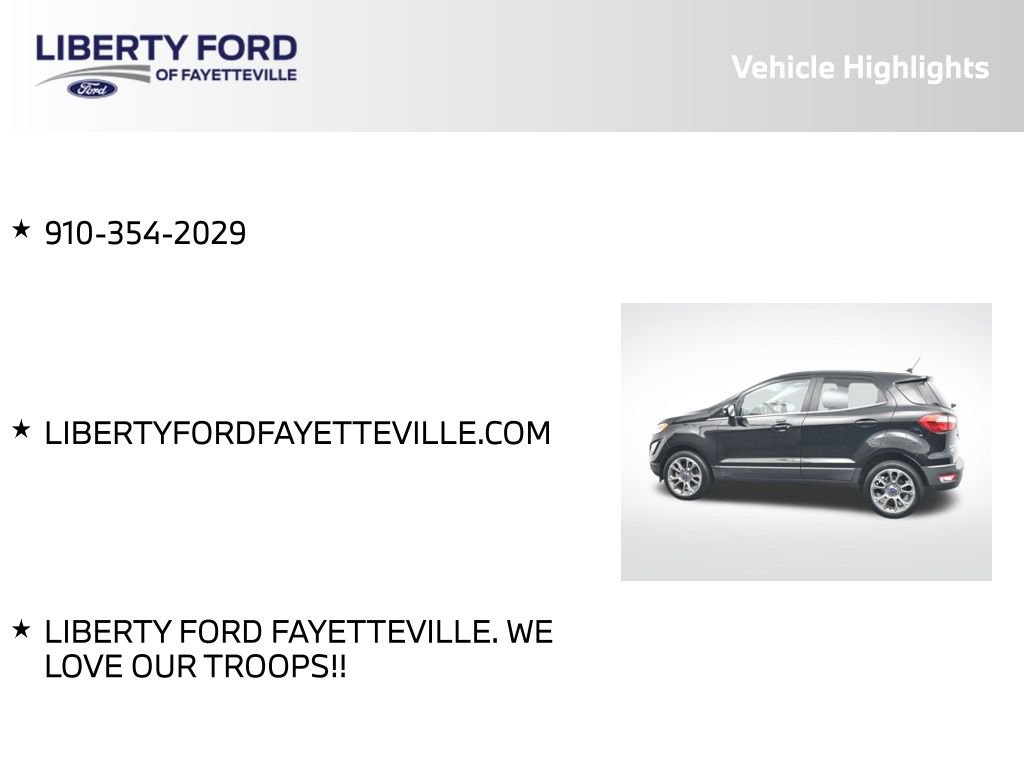 Certified 2020 Ford EcoSport Titanium FWD image 5