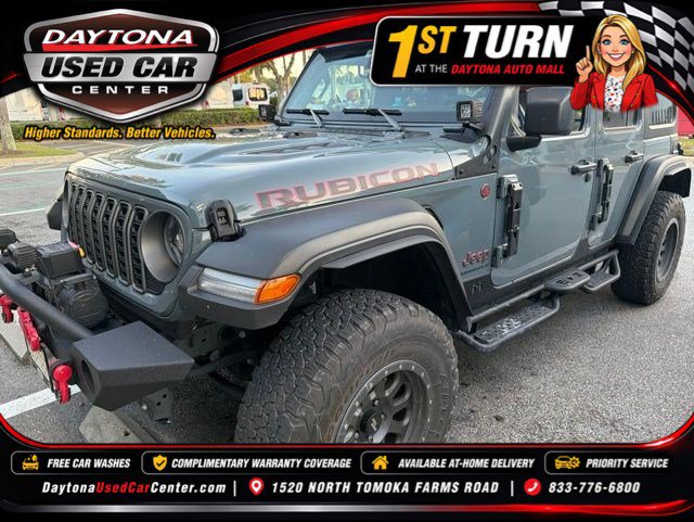 Certified 2025 Jeep Wrangler Unlimited Rubicon w/ Safety Group