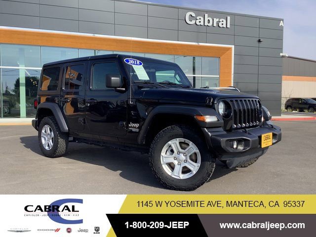 Used 2018 Jeep Wrangler Unlimited Sport S image 1