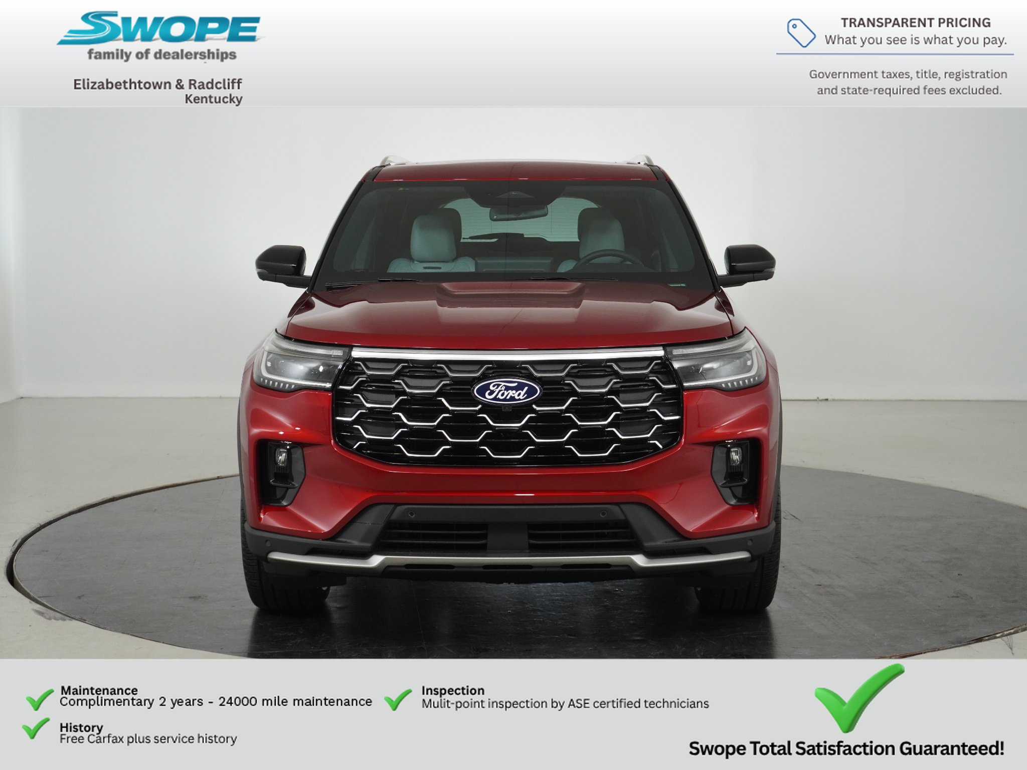 New 2027 Ford Explorer Platinum w/ 3.0L Ultimate Package AWD/4WD image 8
