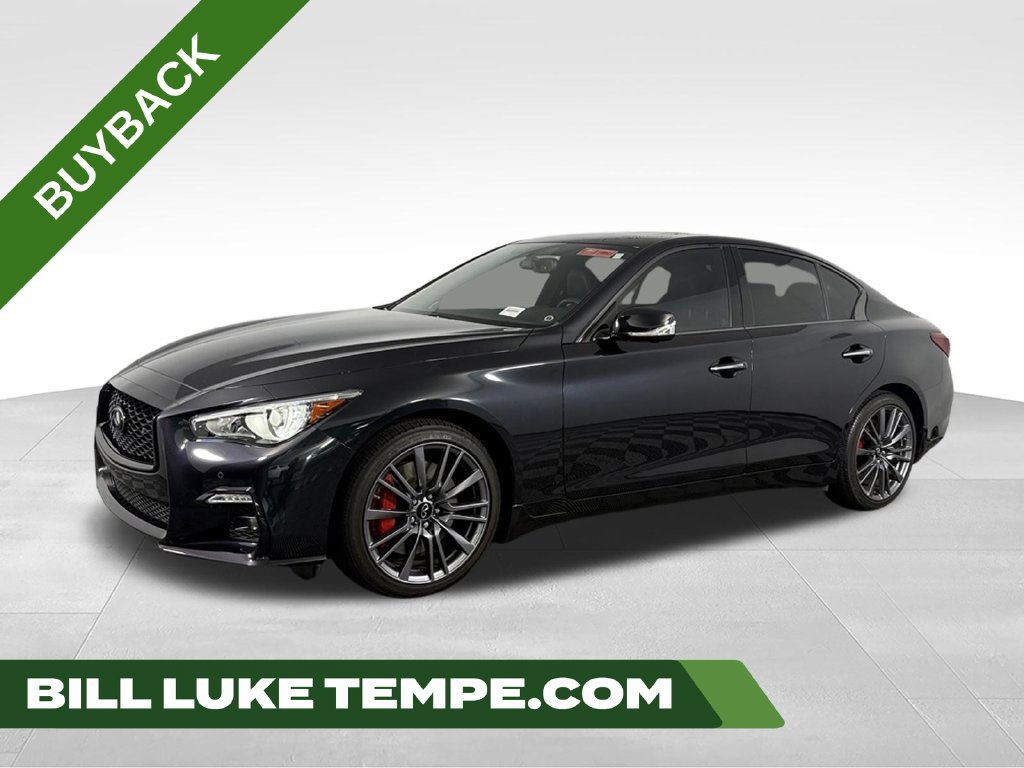 Used 2024 INFINITI Q50 Red Sport 400 w/ Black Opal Edition
