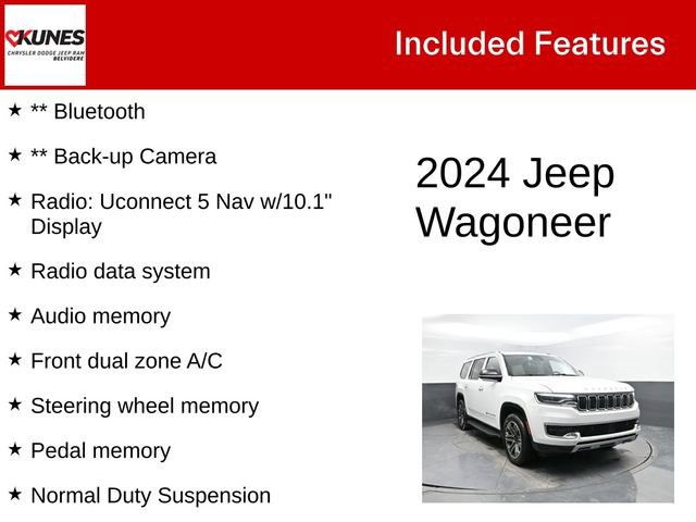 Used 2024 Jeep Wagoneer Series II AWD/4WD image 3