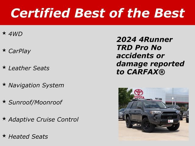 Certified 2024 Toyota 4Runner TRD Pro AWD/4WD image 42