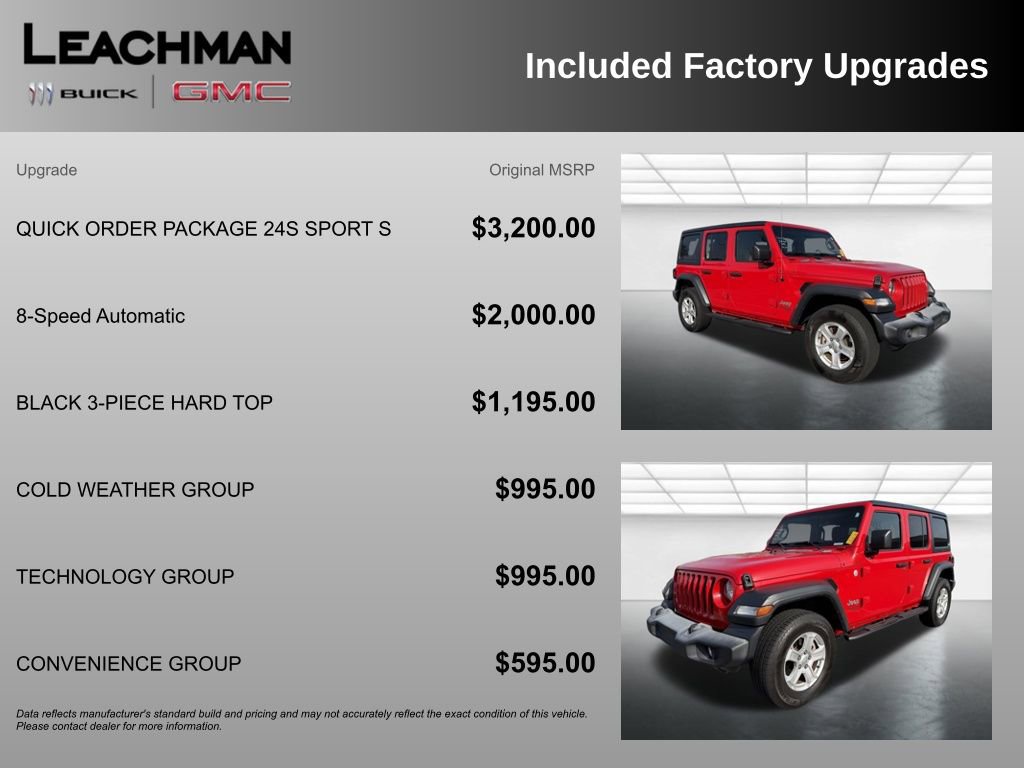 Used 2019 Jeep Wrangler Unlimited Sport S image 10
