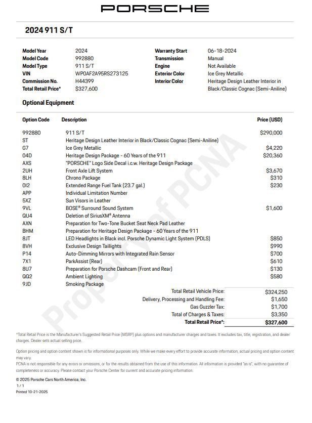 Certified 2024 Porsche 911 GT3 RS image 6