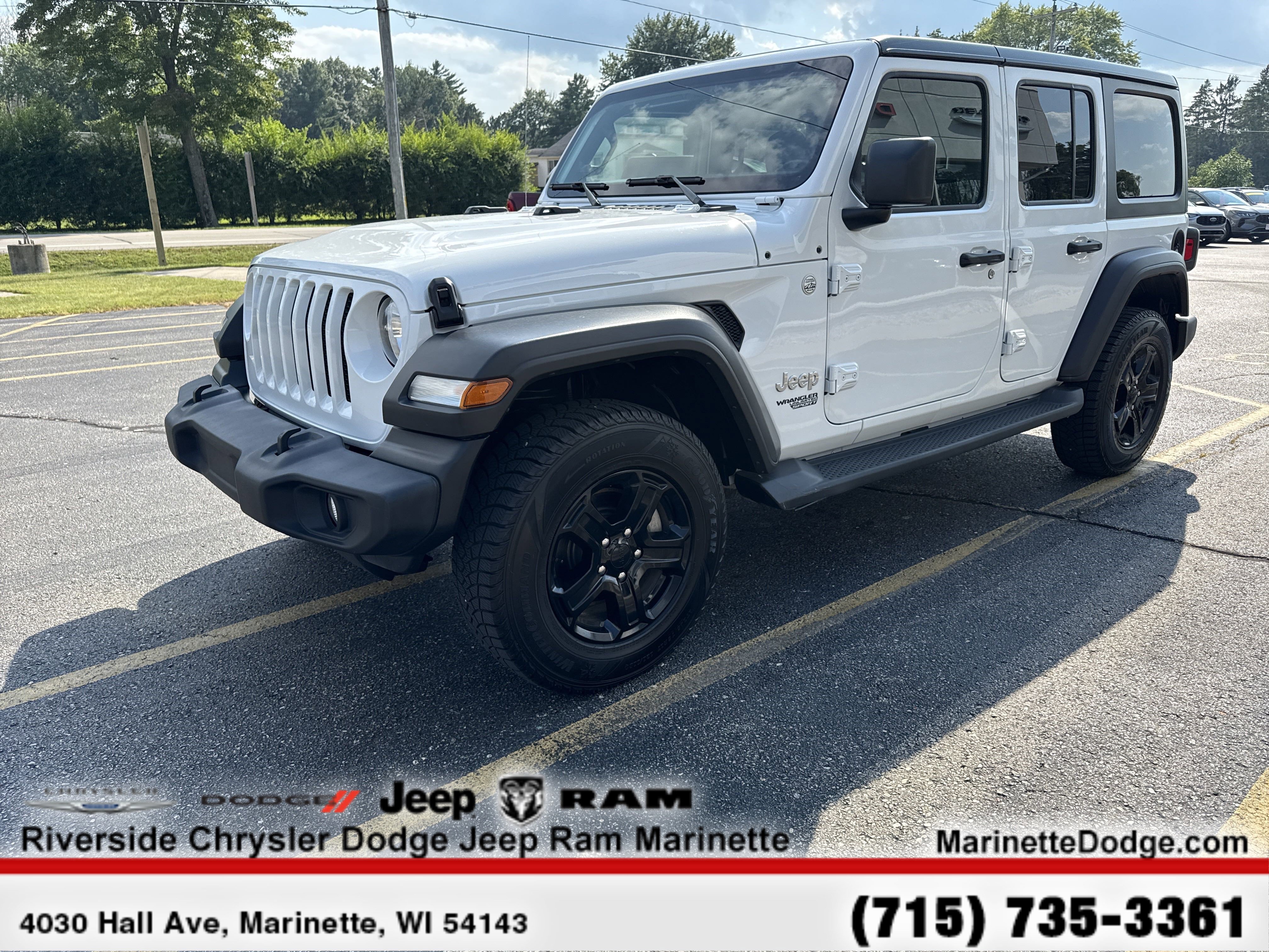 Used 2021 Jeep Wrangler Unlimited Sport w/ Technology Group image 4