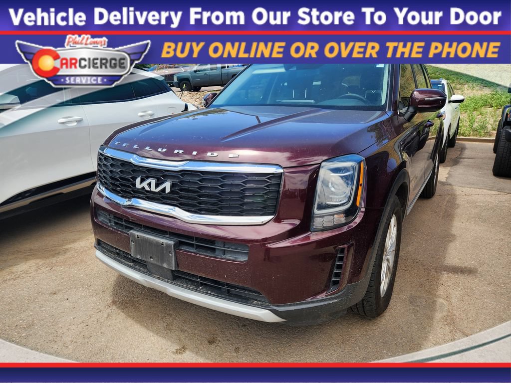 Used 2022 Kia Telluride LX FWD image 1