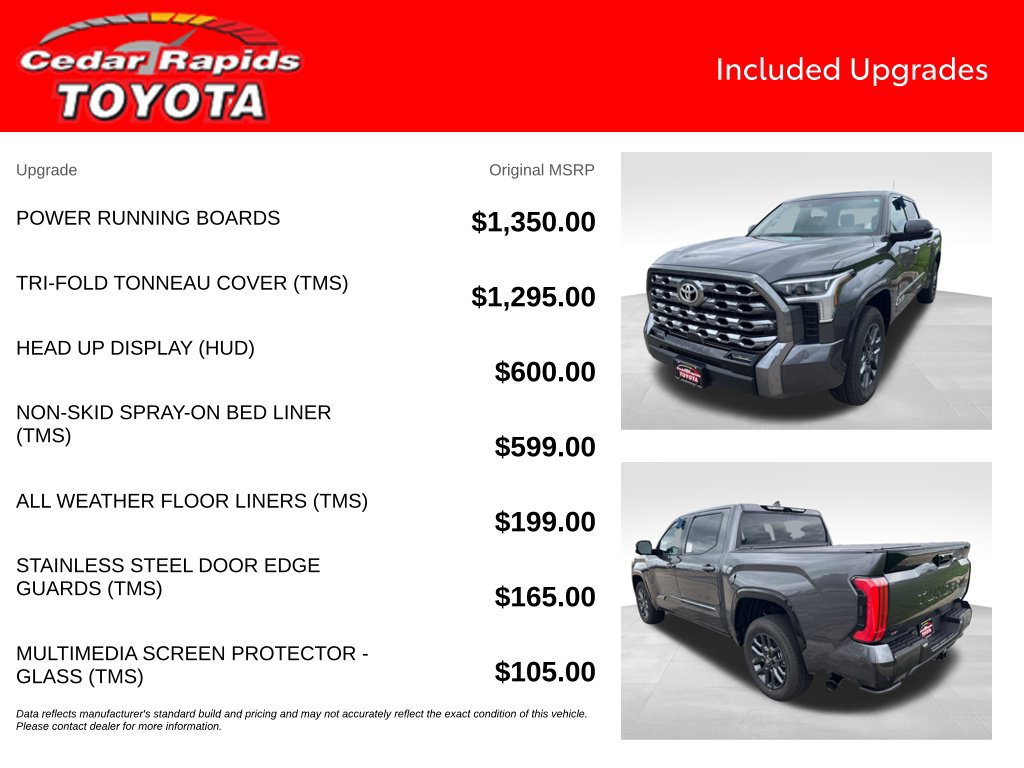 New 2026 Toyota Tundra Platinum AWD/4WD image 6