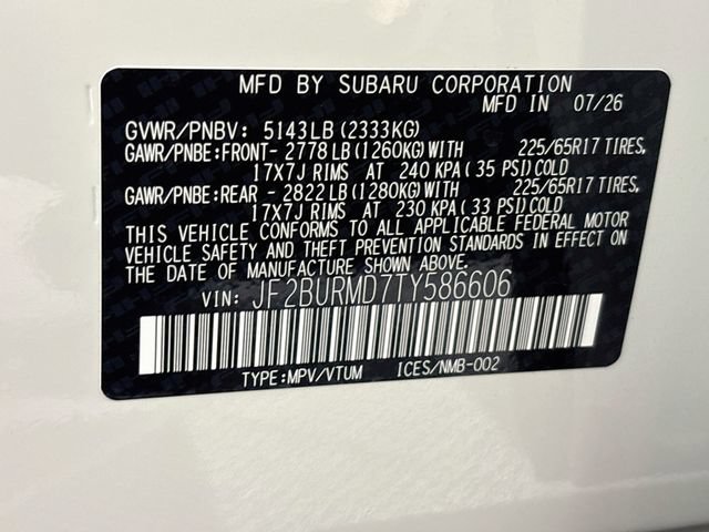 New 2026 Subaru Outback Wilderness AWD/4WD image 33