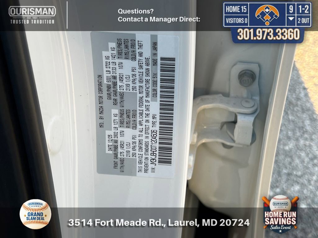 New 2026 MAZDA CX-70 3.3 Turbo w/ Preferred Package AWD/4WD image 34