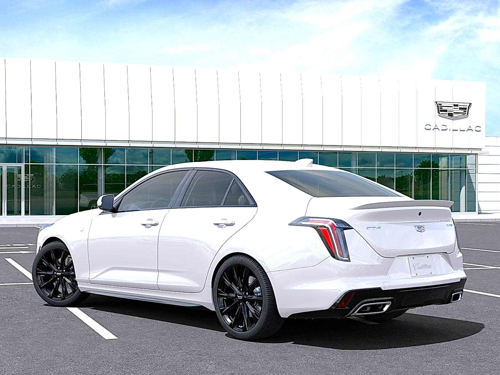 New 2025 Cadillac CT4 Sport RWD image 3