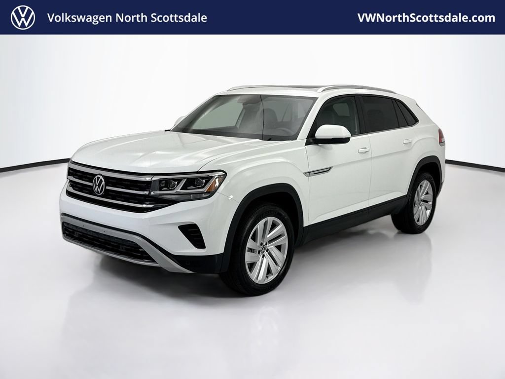 Certified 2023 Volkswagen Atlas Cross Sport SE w/ Panoramic Sunroof Package FWD image 1