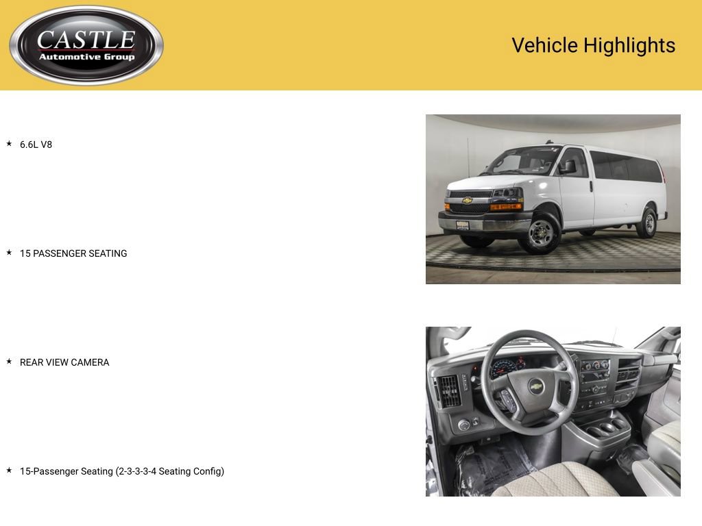 Used 2025 Chevrolet Express 3500 LT w/ LT Preferred Equipment Group image 3