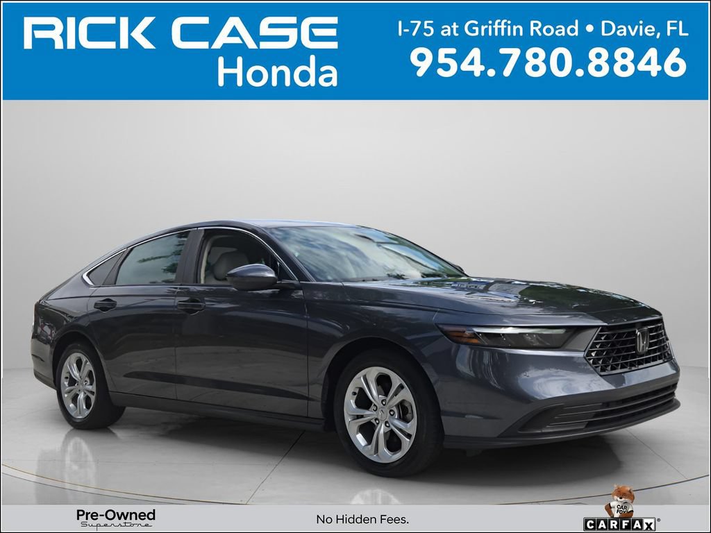 Certified 2024 Honda Accord LX