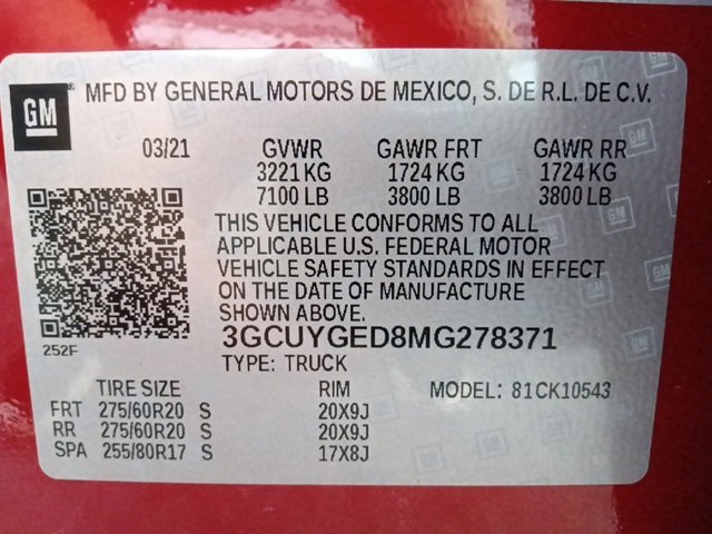 Used 2021 Chevrolet Silverado 1500 LTZ image 37