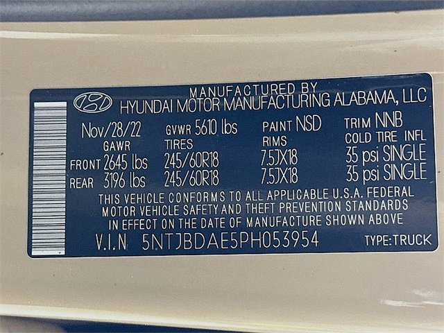 Used 2023 Hyundai Santa Cruz SEL image 29