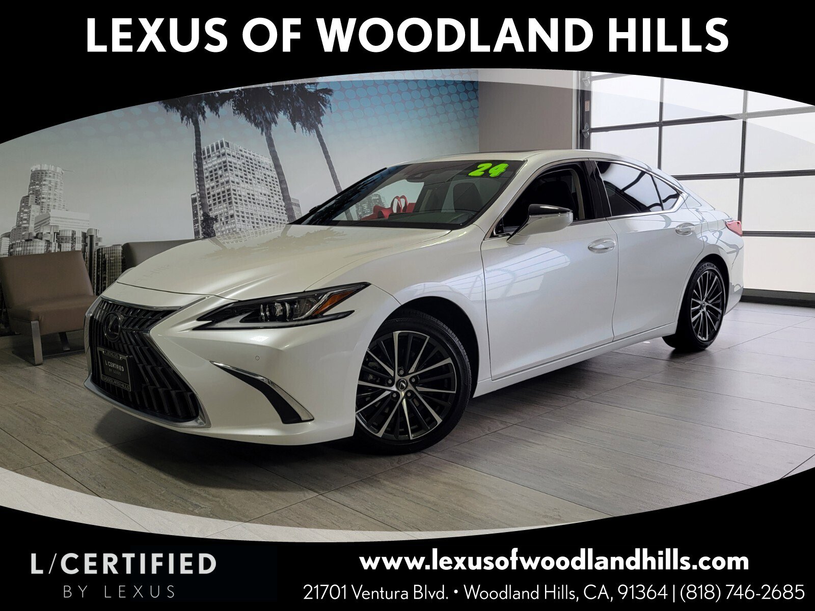 Certified 2024 Lexus ES 350 w/ Premium Package