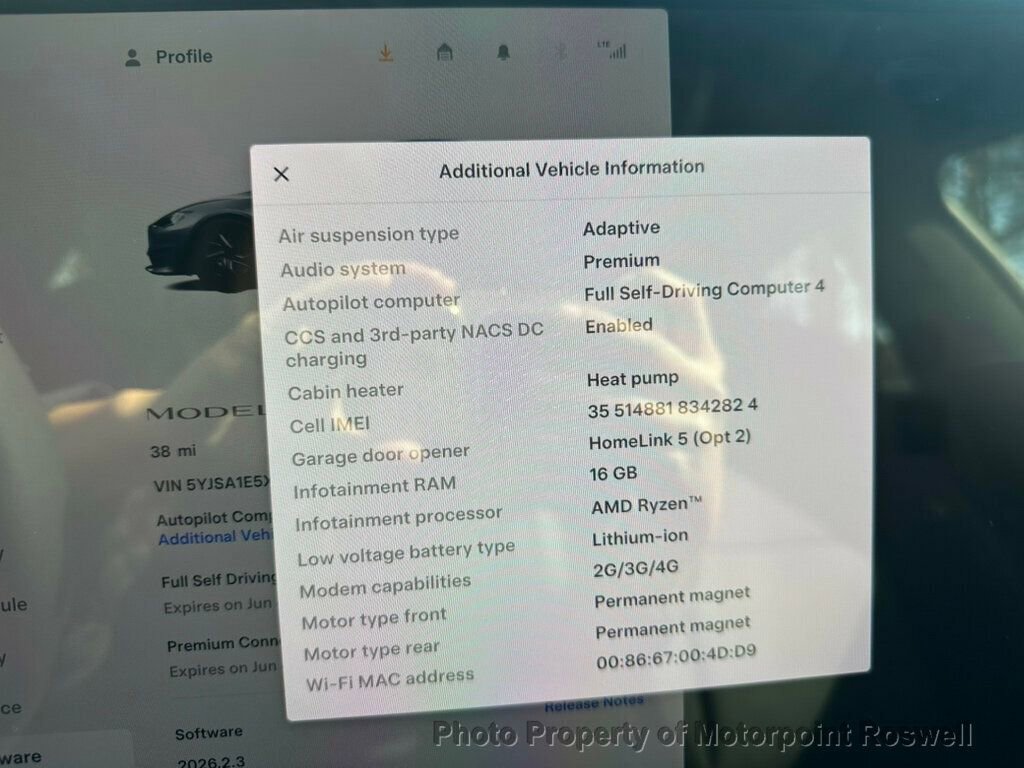 Used 2026 Tesla Model S AWD image 15