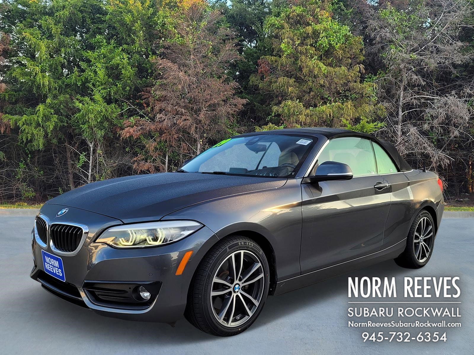 Used 2019 BMW 230i Convertible w/ Premium Package