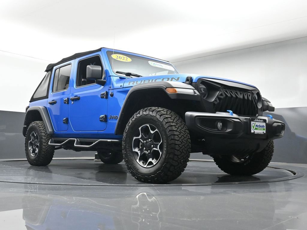 Used 2022 Jeep Wrangler Unlimited Rubicon 4xe w/ Cold Weather Group image 23