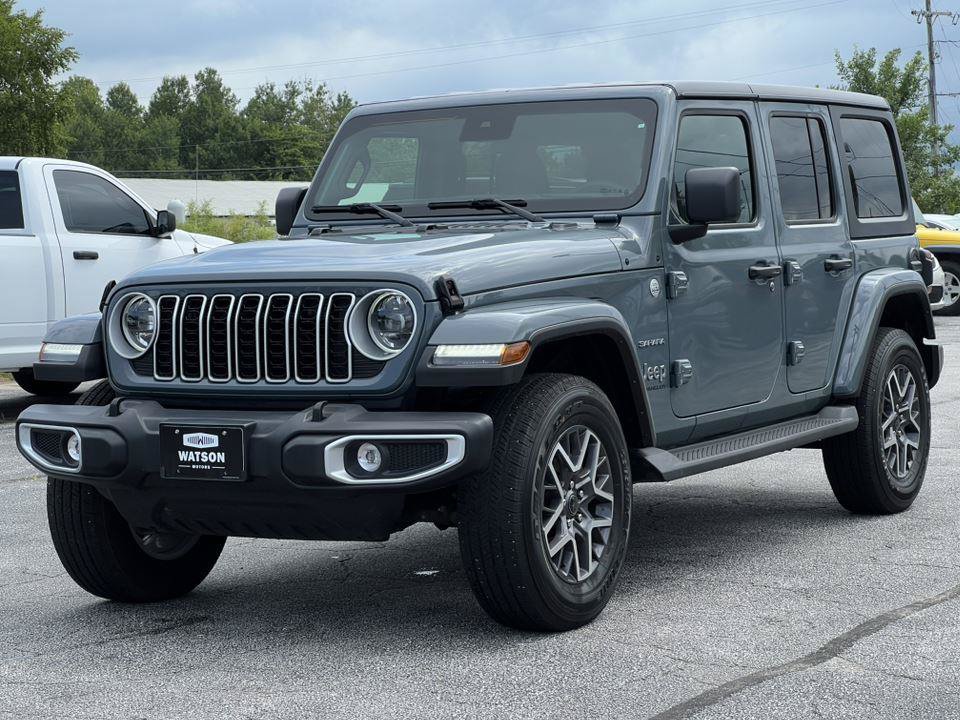 Used 2024 Jeep Wrangler Unlimited Sahara w/ Safety Group AWD/4WD image 2
